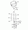 Wolf-Garten B 46 TB 4602000 (2001) Ersatzteile Messer, Messeraufnahme, Motor