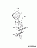 Wolf-Garten 6.46 BA 4619000 Serie A (2007) Ersatzteile Messer, Messeraufnahme, Motor