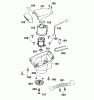 Wolf-Garten Premio 46 EA 4629000 Serie A (2001) Ersatzteile Abdeckhaube Motor, Messer, Motor
