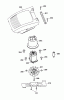 Wolf-Garten 2.40 XC 4961786 Serie A (2006) Ersatzteile Messer, Messeraufnahme, Motor