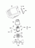 Wolf-Garten 2.40 XC 4961786 Serie B (2007) Ersatzteile Messer, Messeraufnahme, Motor