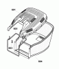 Wolf-Garten Campus 400 B 6040000 Serie A (2008) Ersatzteile Grasfangsack