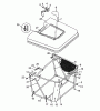 Wolf-Garten Trac OHV 7 6205000 Serie A (2001) Ersatzteile Grasfangsack