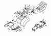 Wolf-Garten Trac OHV 7 6205000 Serie A (2001) Ersatzteile Rahmen, Sitz, Sitzwanne