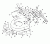 Wolf-Garten Concept 47 B 6430000 Serie A (1999) Ersatzteile Mähwerksgehäuse