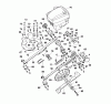 Wolf-Garten Concept 47 BA 6450000 Serie A (1999) Ersatzteile Gestell, Messer, Motor