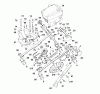 Wolf-Garten Concept 47 BAM 6470000 Serie A (1999) Ersatzteile Gestell, Messer, Motor