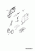 Wolf-Garten Li-Ion Power BS 80 7087887 Serie B (2008) Ersatzteile Batterie, Räder