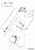 Wolf-Garten GT 845 7135000 Serie B (2005) Ersatzteile Griff, Schalter
