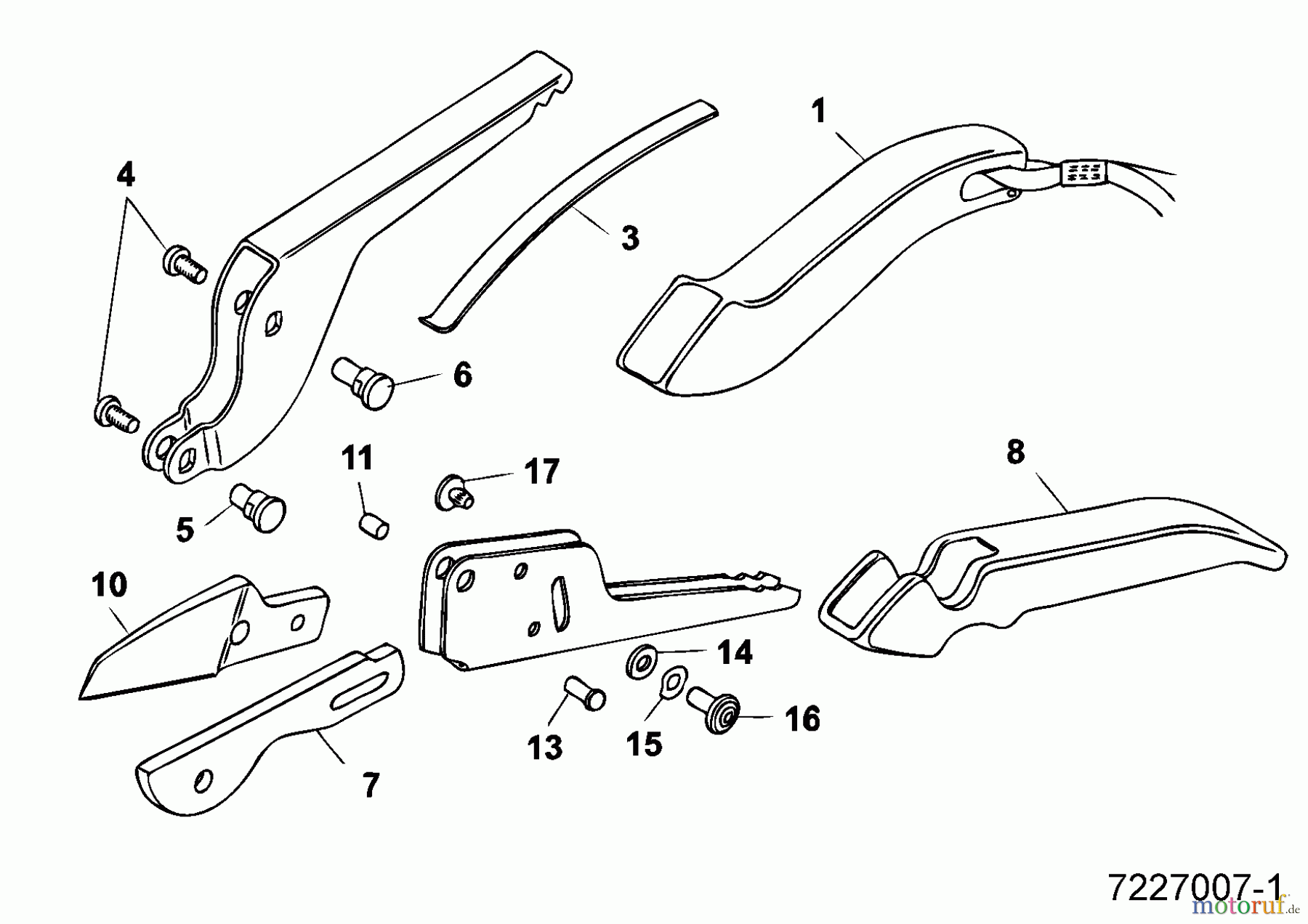  Wolf-Garten Gartenscheren RS 22 7227006  (2015) Grundgerät