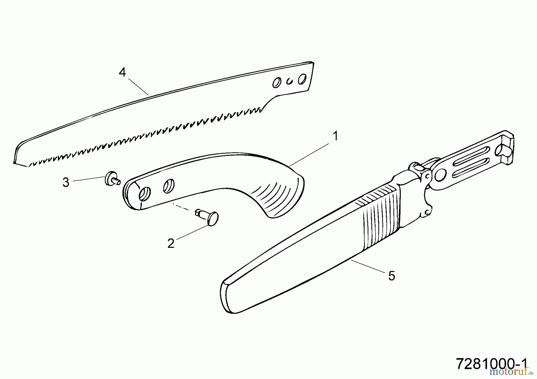Wolf-Garten Sägen RE-FK 7281000 (2015) Grundgerät