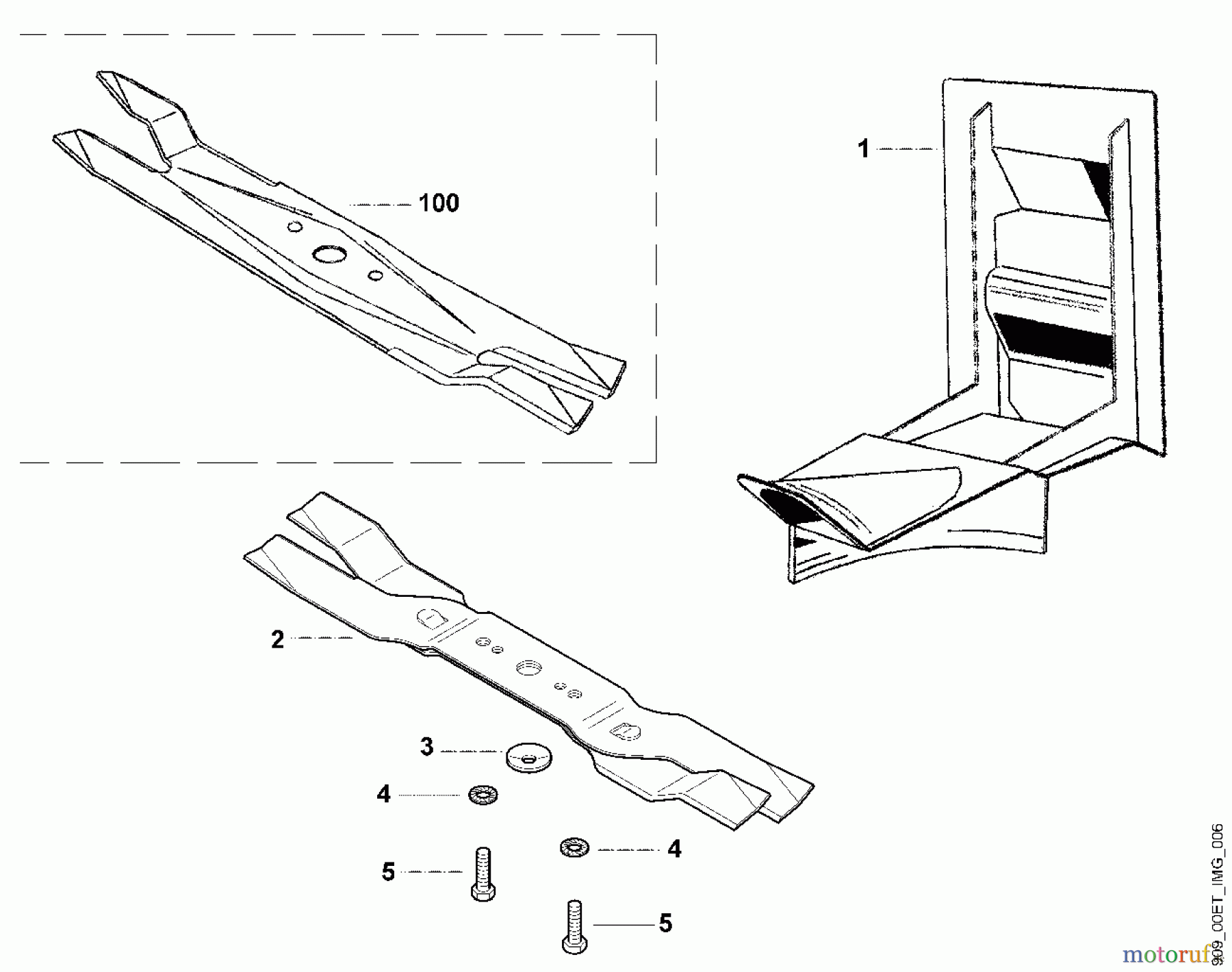 Viking Rasenmäher Zubehör Rasenmäher Kit 50 MS Mulchkit A - Mulch Kit