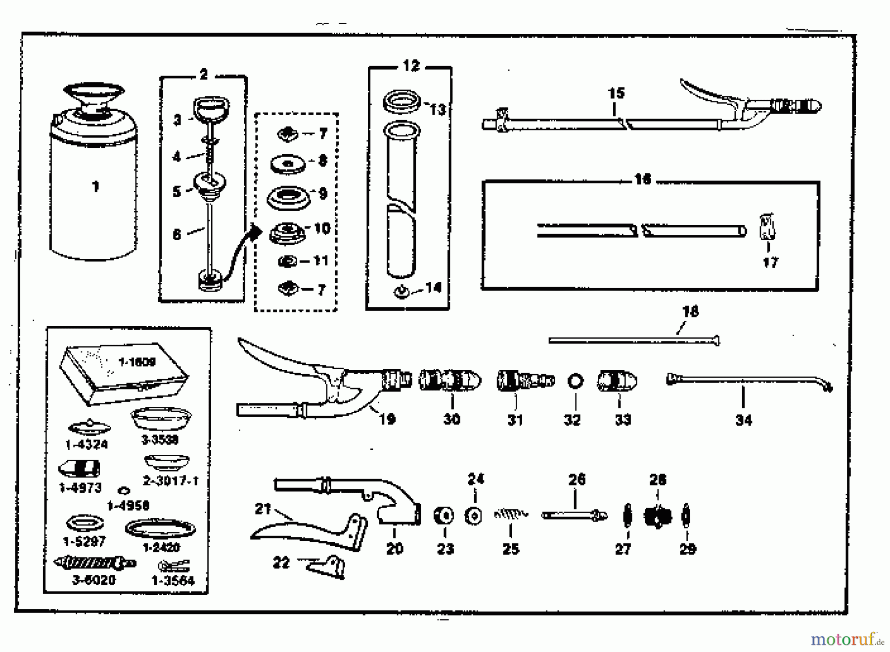 CRAFTSMAN Divers SEARS SPRAYER 786.15230 Seite 1