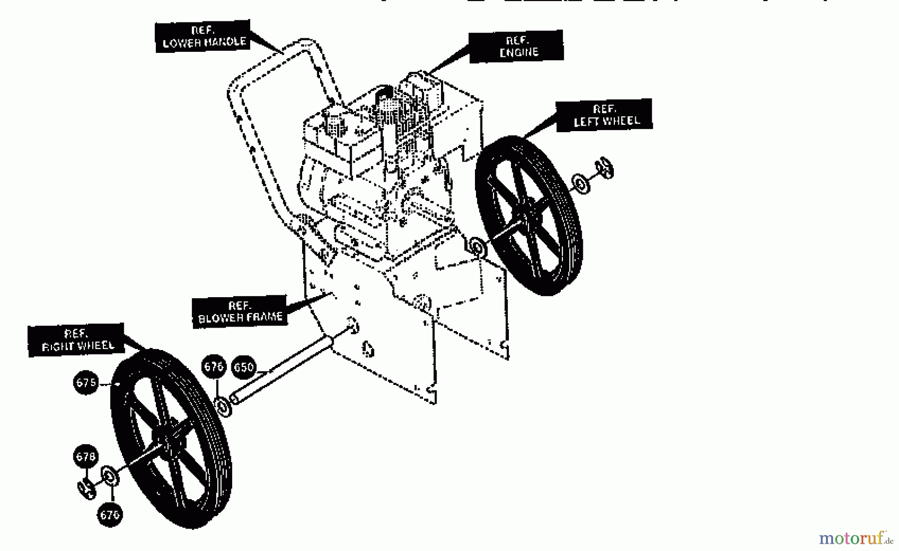 CRAFTSMAN Divers 5 HP SNOW THROWER 536.884790 Seite 7