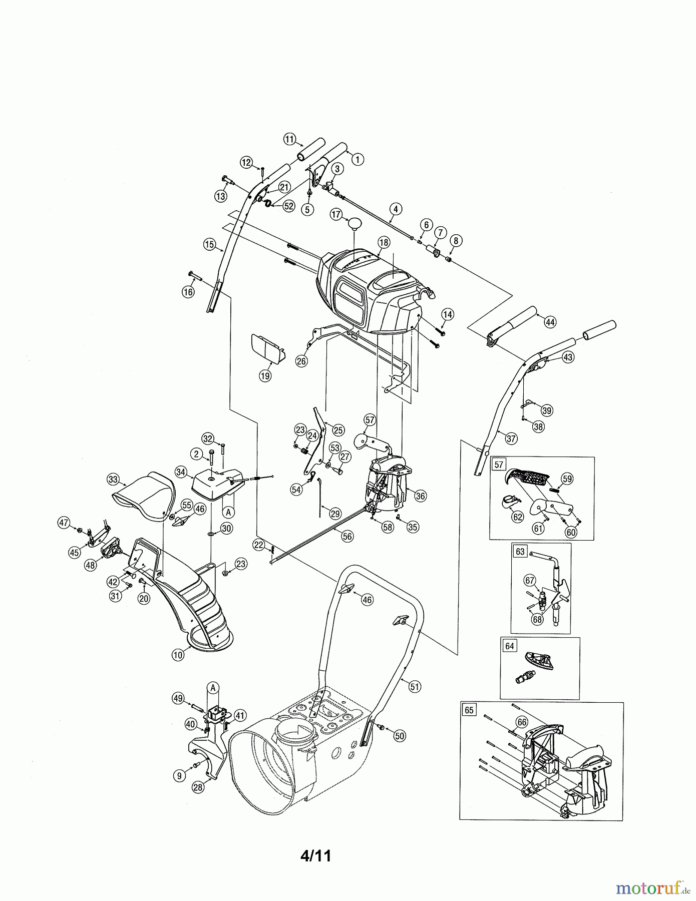  CRAFTSMAN Divers 26 SNOW THROWER 247.889702 Seite 2
