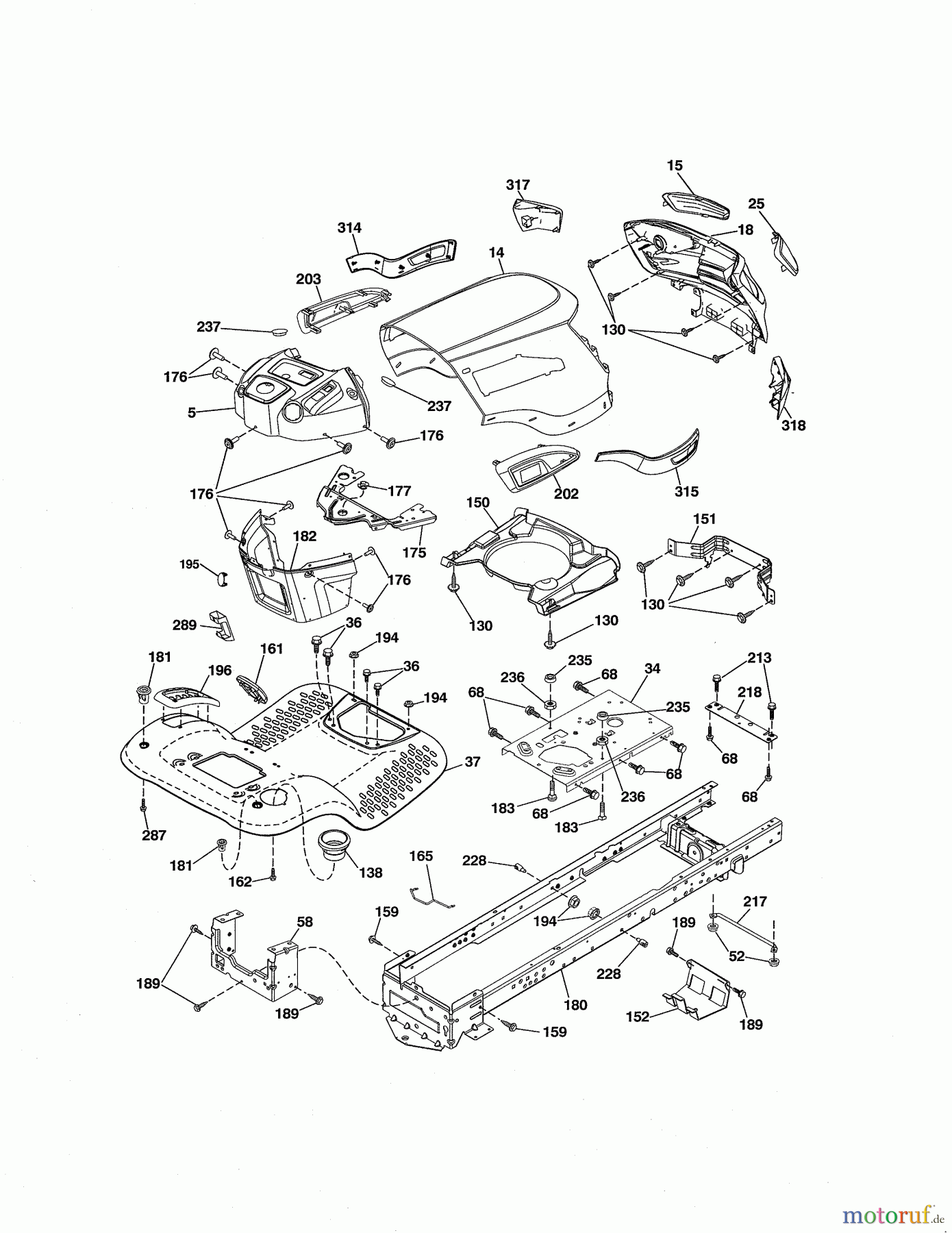  CRAFTSMAN Divers TRACTOR 917.289255 Seite 2