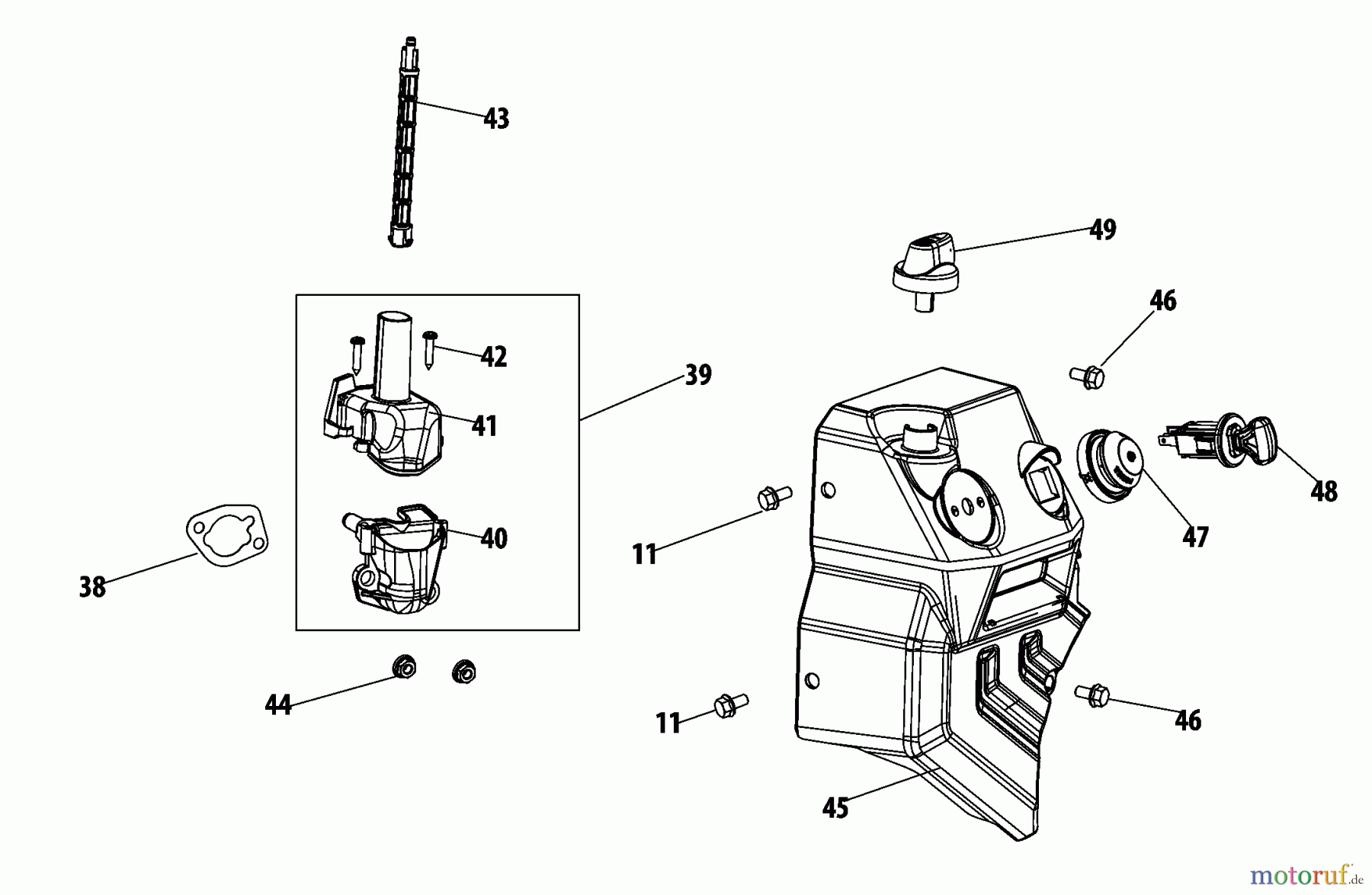  CRAFTSMAN Divers ENGINE 265-WU Seite 4