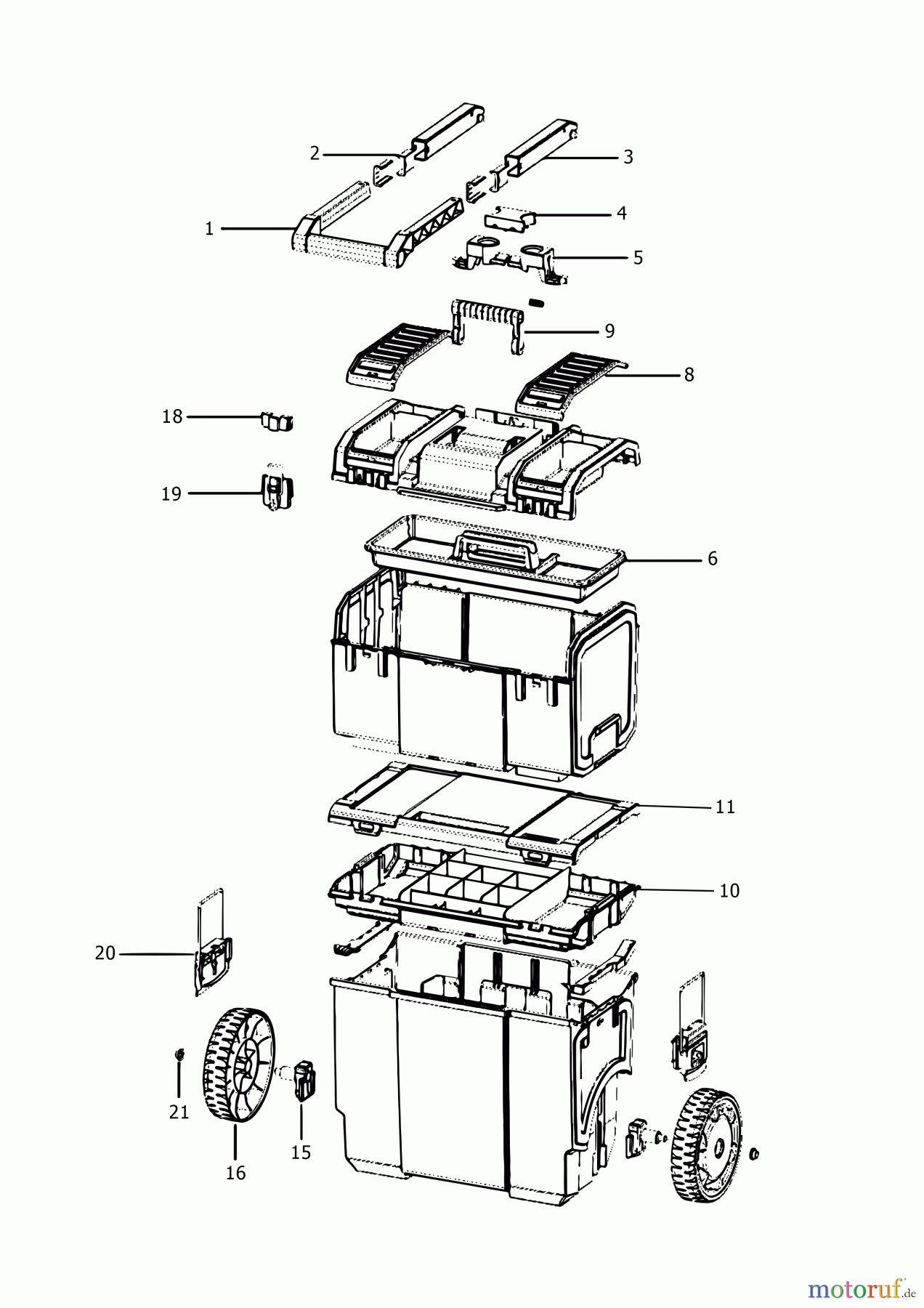 STANLEY STORAGE WORKCENTRES HEIMWERKERBANK 1-70-326 Seite 3
