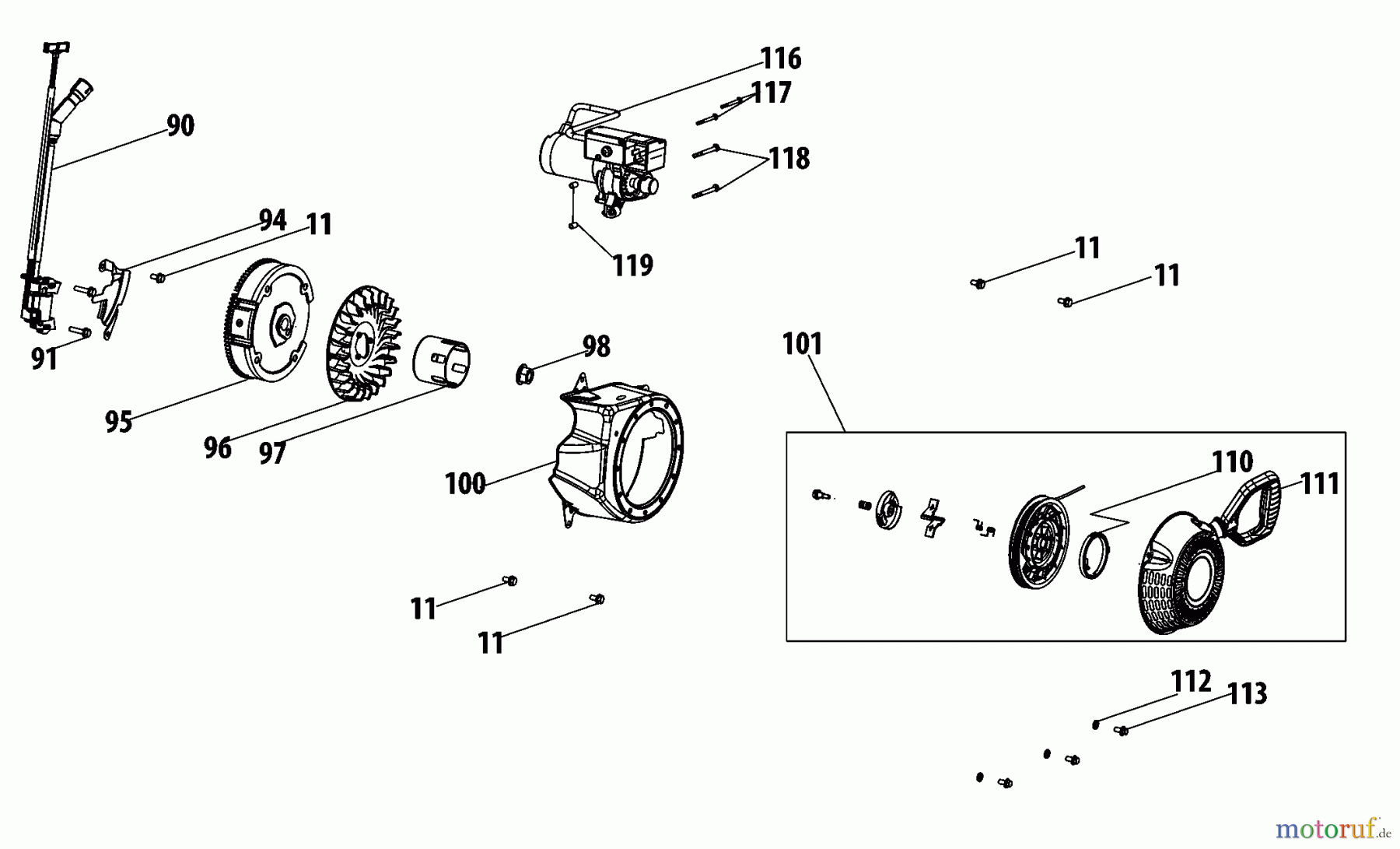  CRAFTSMAN Divers ENGINE 265-WU Seite 6