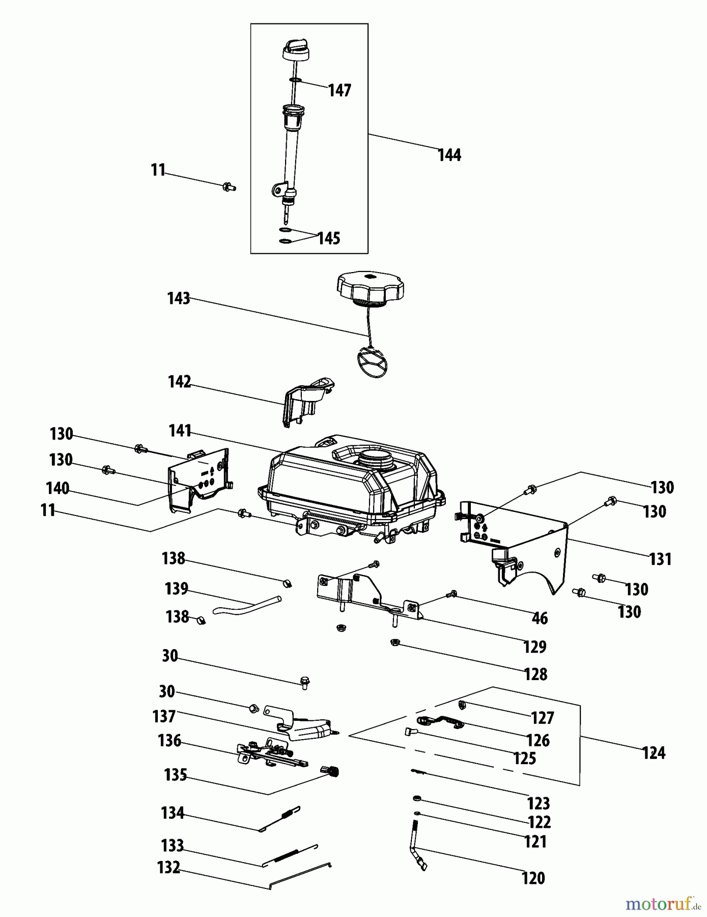  CRAFTSMAN Divers ENGINE 265-WU Seite 7