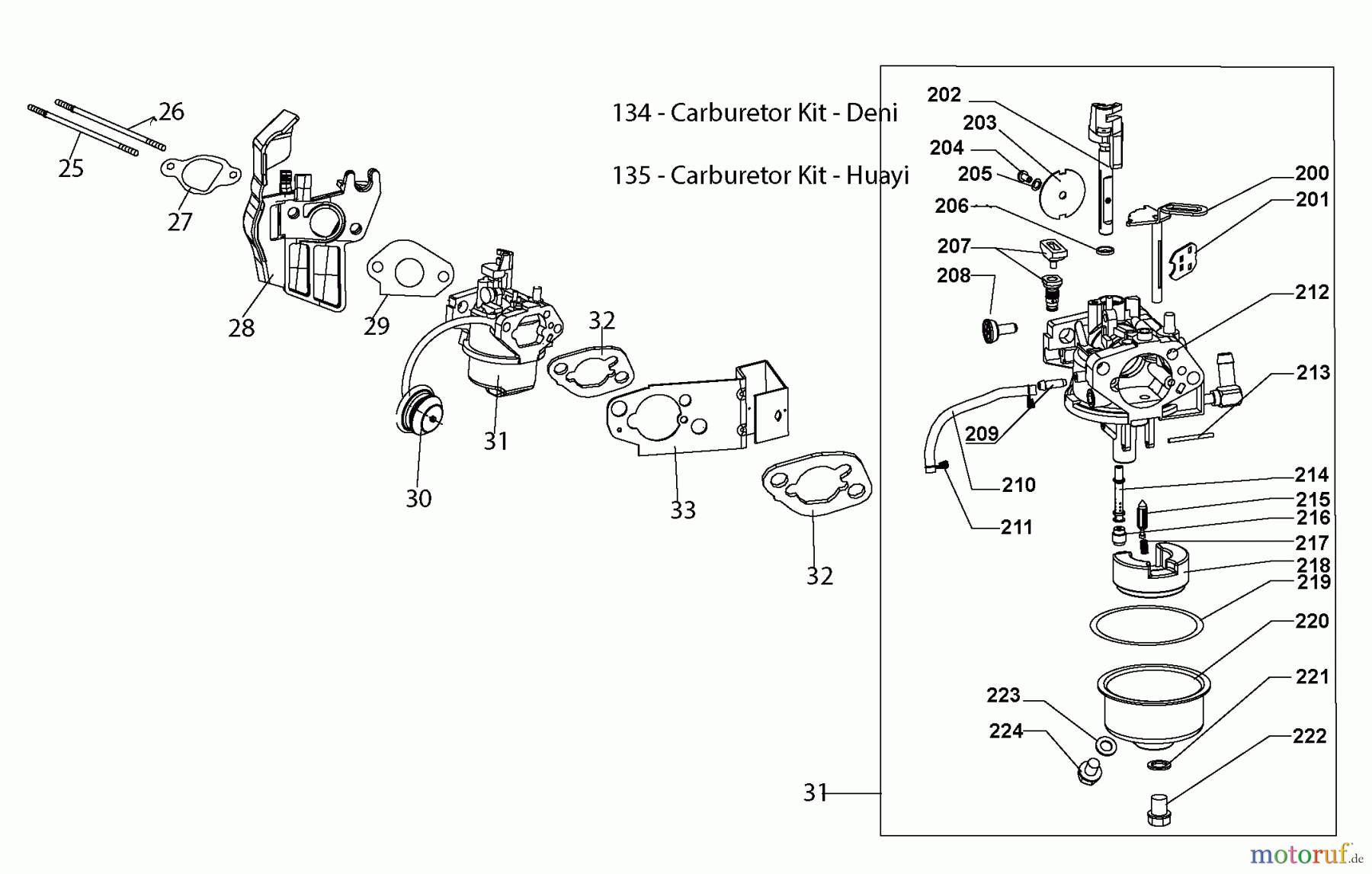 CRAFTSMAN Divers ENGINE 270-SUA Seite 5