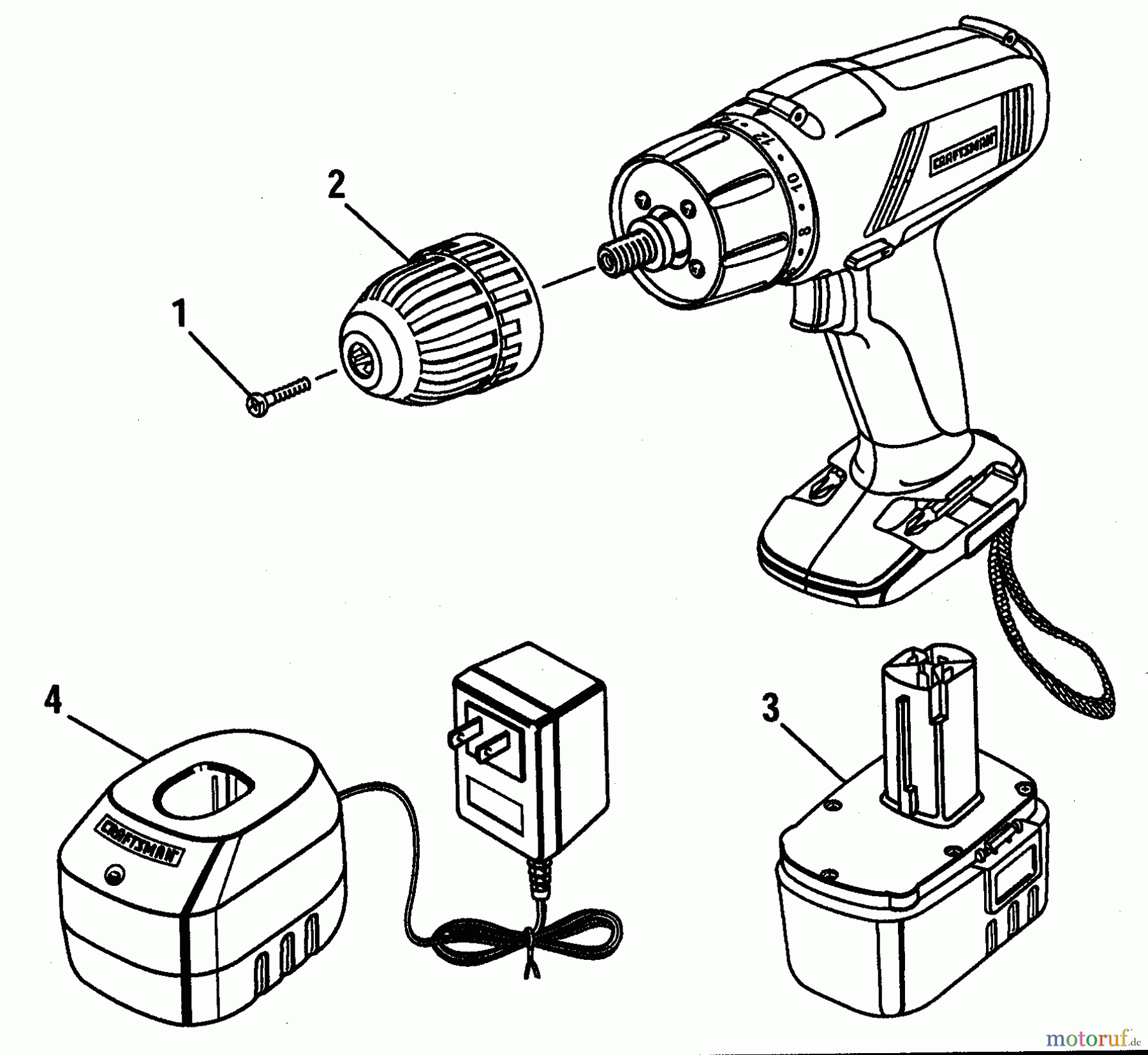  CRAFTSMAN Divers DRILL-DRIVER 973.114140 Seite 1
