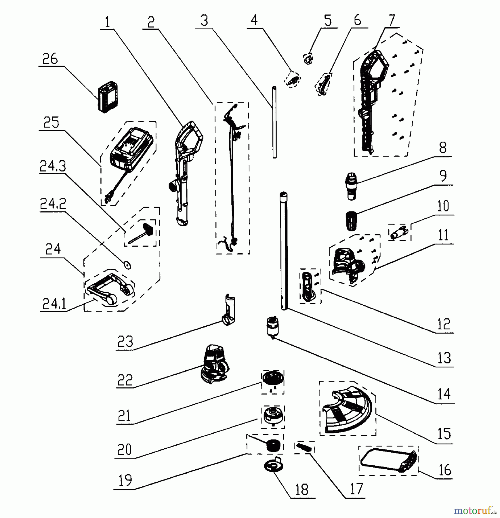  CRAFTSMAN Divers CDLS LINE TRIMMER 151.50227 Seite 1