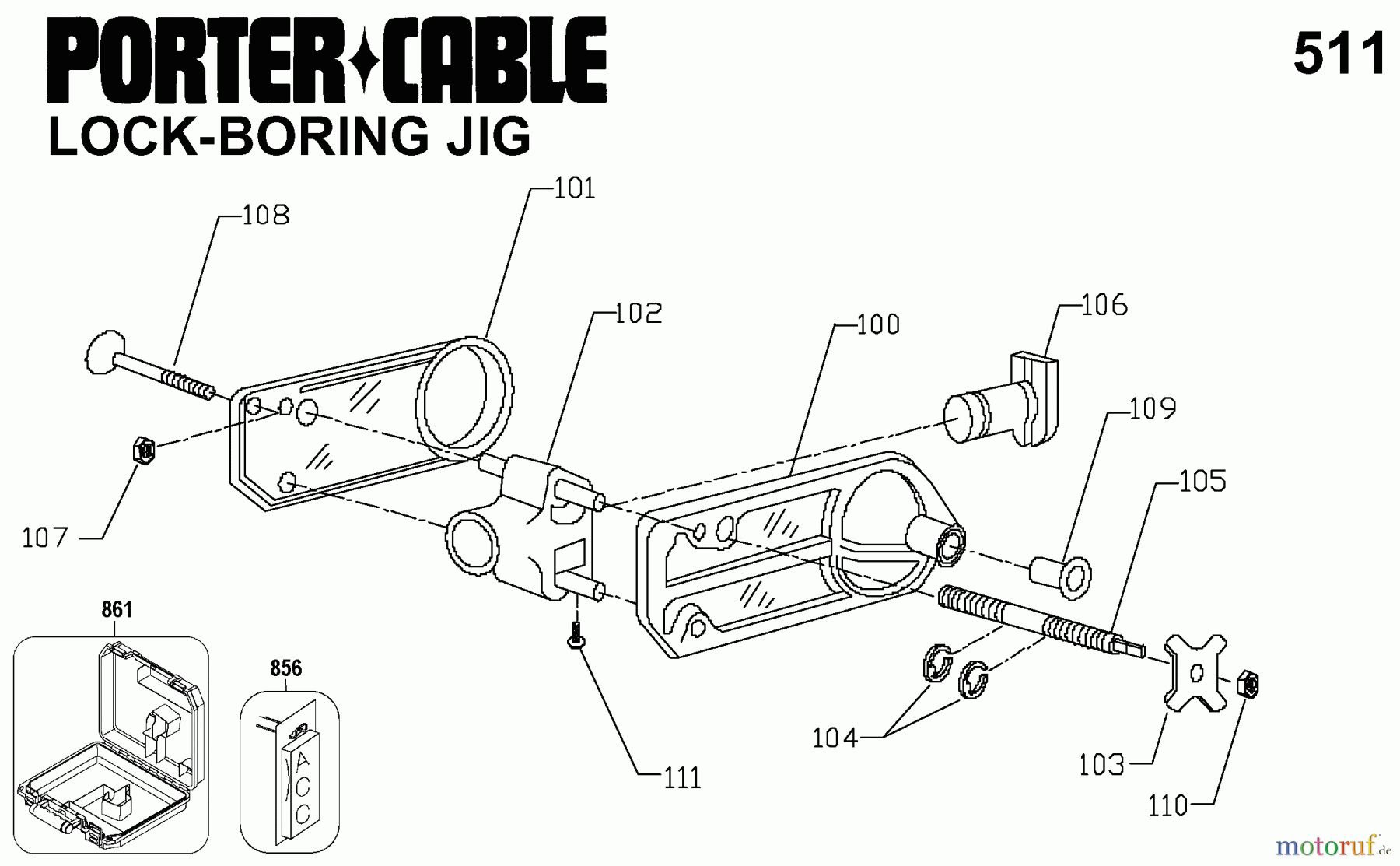 PORTER CABLE Divers 31241 511 Seite 1