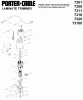PORTER CABLE 220V LAMINATE TRIM 22-7301-56 Ersatzteile Seite 1