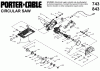 PORTER CABLE 7 1/4 FRAME SAW KIT J-9743 Ersatzteile Seite 1