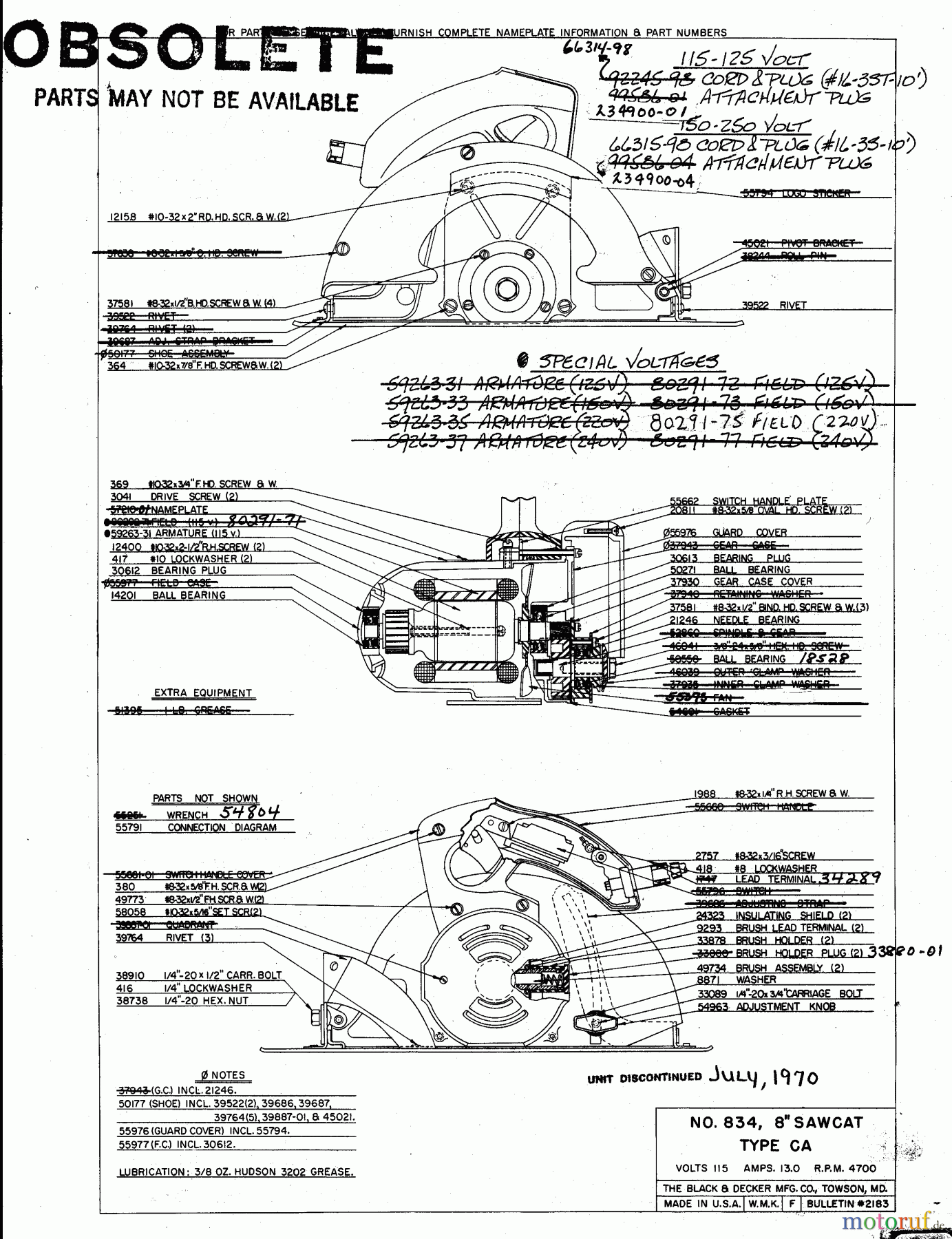 FACOM Divers 11100 834 Seite 2