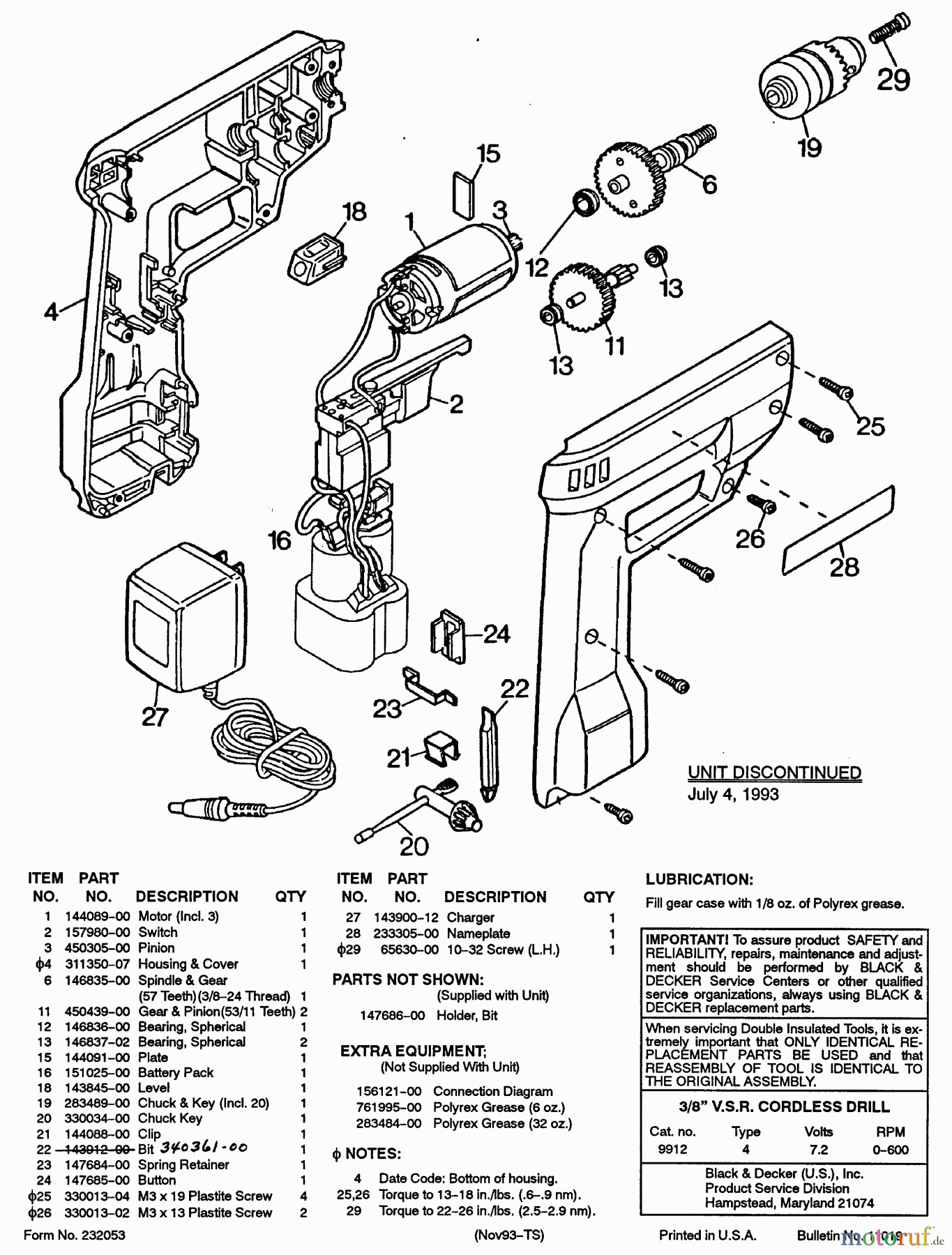 BLACK+DECKER Divers 10700 9912 Seite 3