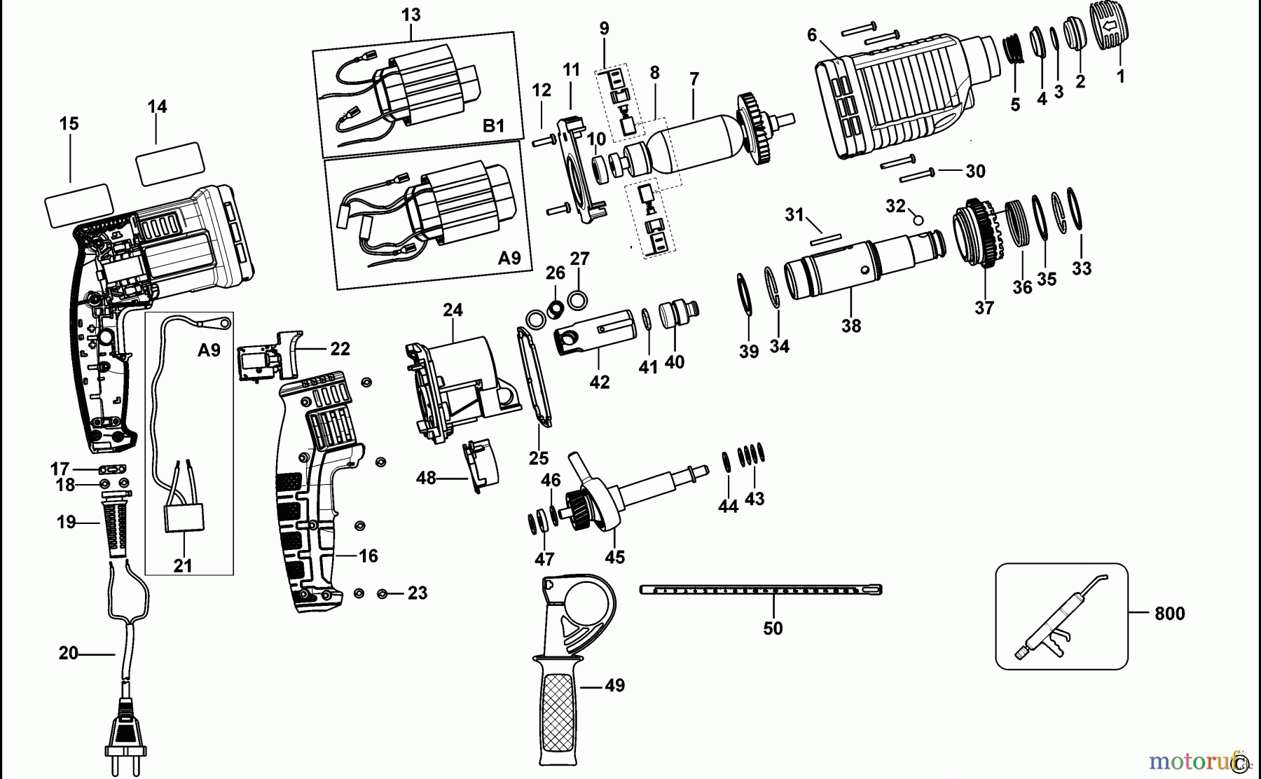  STANLEY HAMMERS ROTARY HAMMERS SDS-PLUS DREHHAMMER STEL501 Seite 1