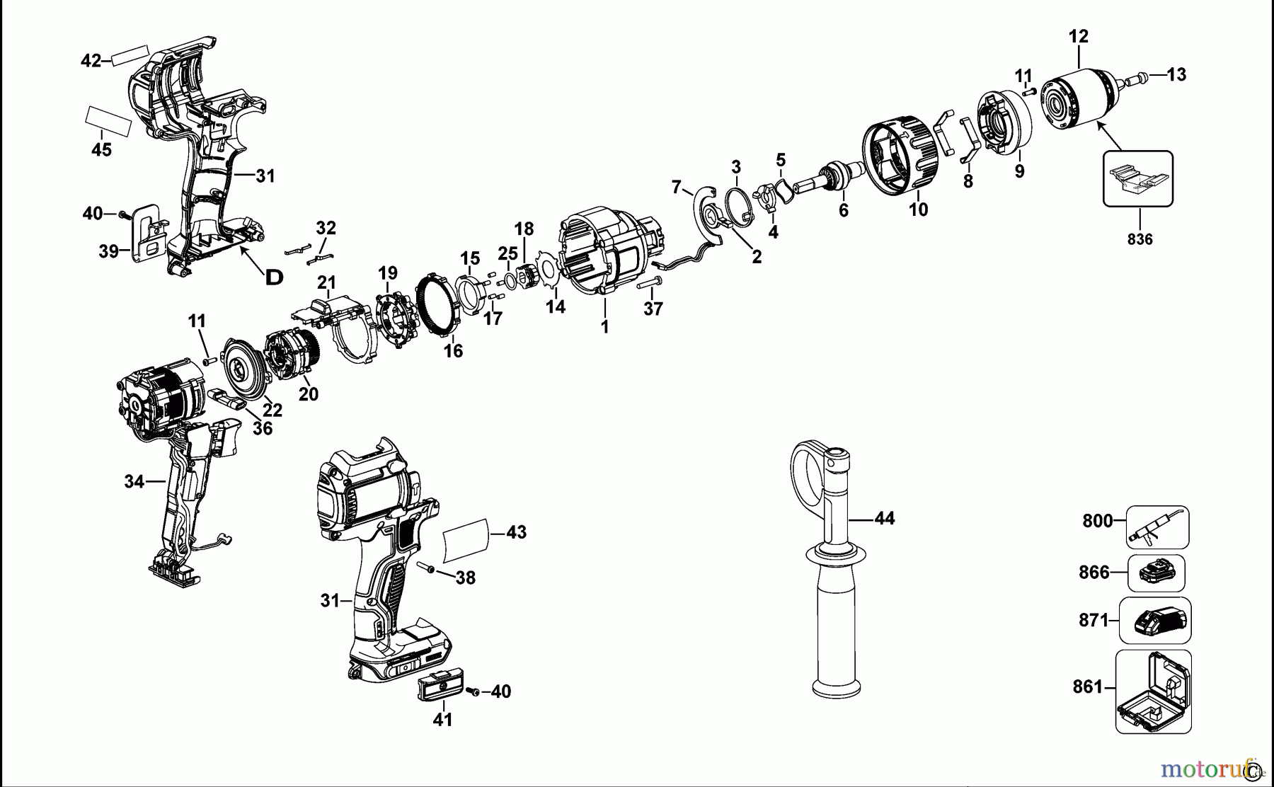DEWALT AKKUBOHRER CDLS DRILLS 18V AKKU-BOHRMASCHINE DCD995 Seite 1
