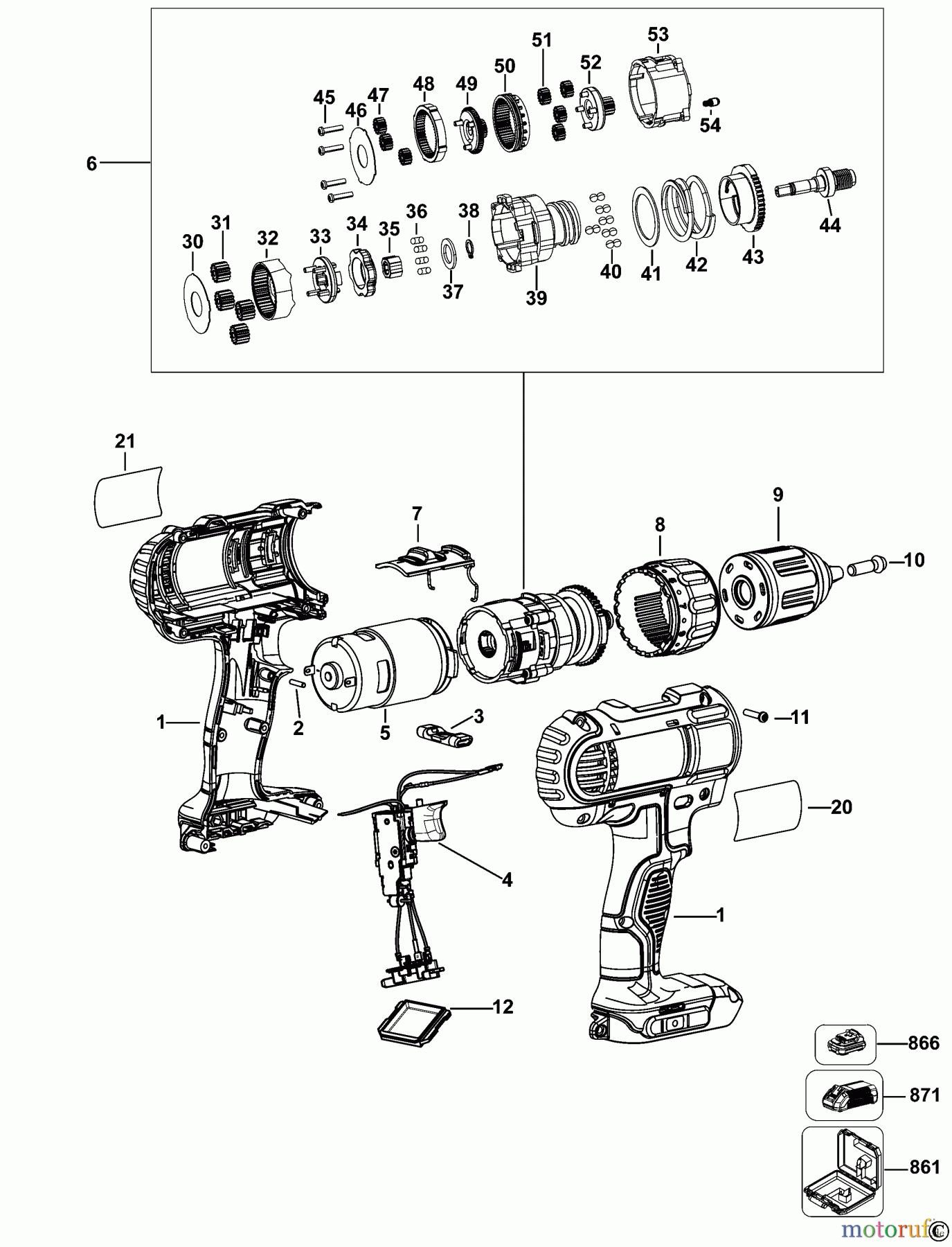 DEWALT AKKUBOHRER CDLS DRILLS 18V AKKU-BOHRMASCHINE DCD771 Seite 1