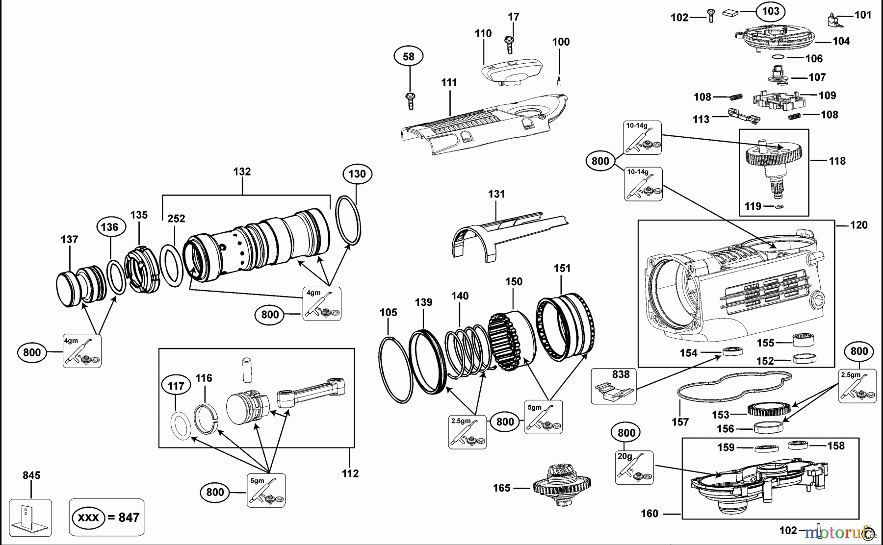 DEWALT Bohrhämmer Bohrhämmer SDS-MAX DREHHAMMER D25721K Seite 1