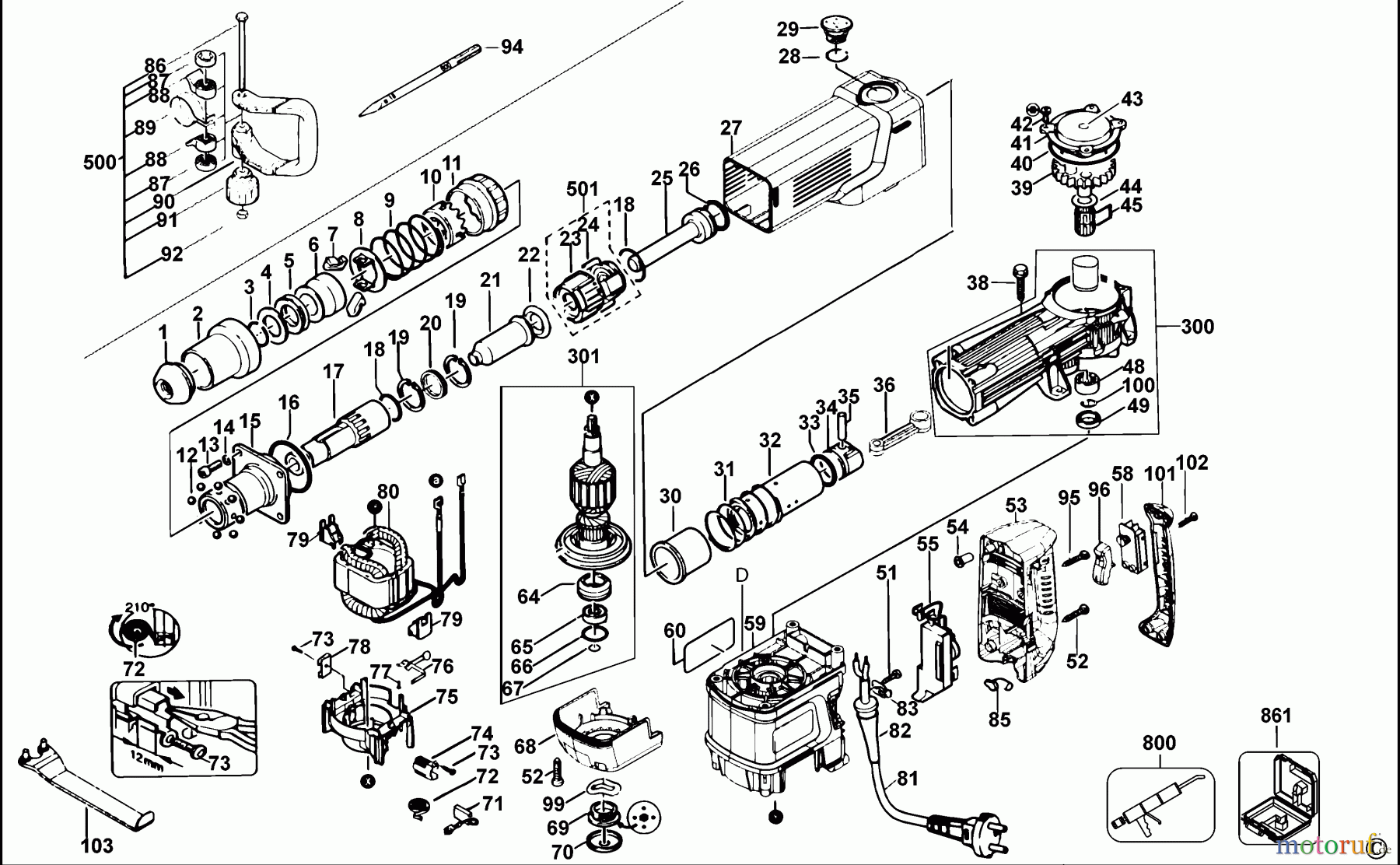 STANLEY HAMMERS ROTARY HAMMERS SDS-PLUS MEISSELHAMMER STHM10K Seite 1