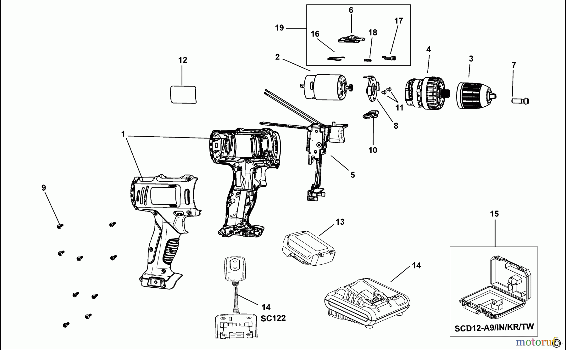  STANLEY CORDLESS DRILLS CDLS DRILLS 10.8V BOHRER/ANTRIEB SCD12 Seite 1