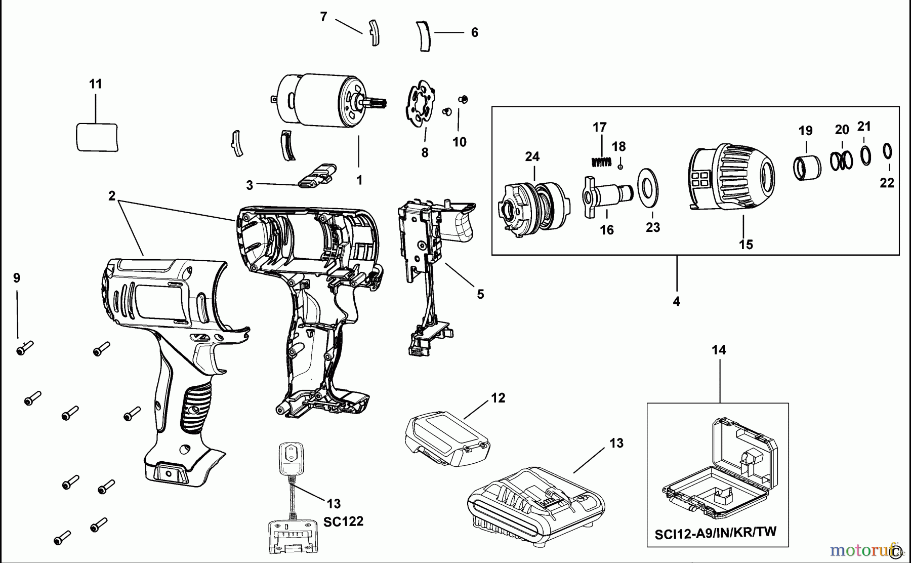STANLEY CORDLESS DRILLS CDLS DRILLS 10.8V BOHRER/ANTRIEB SCI12 Seite 2