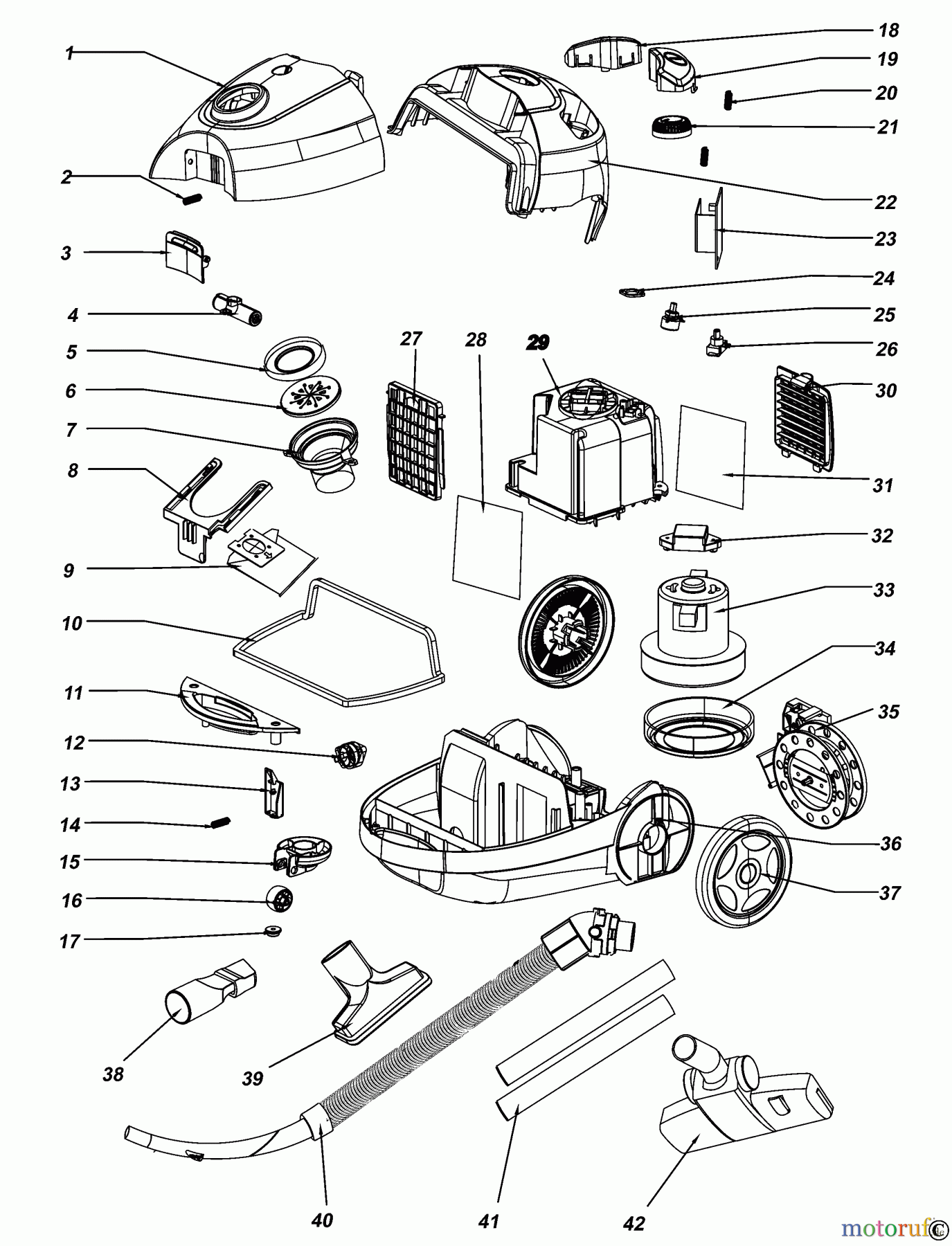 BLACK+DECKER HAUSHALT REINIGUNG STAUBSAUGER A2B Seite 1