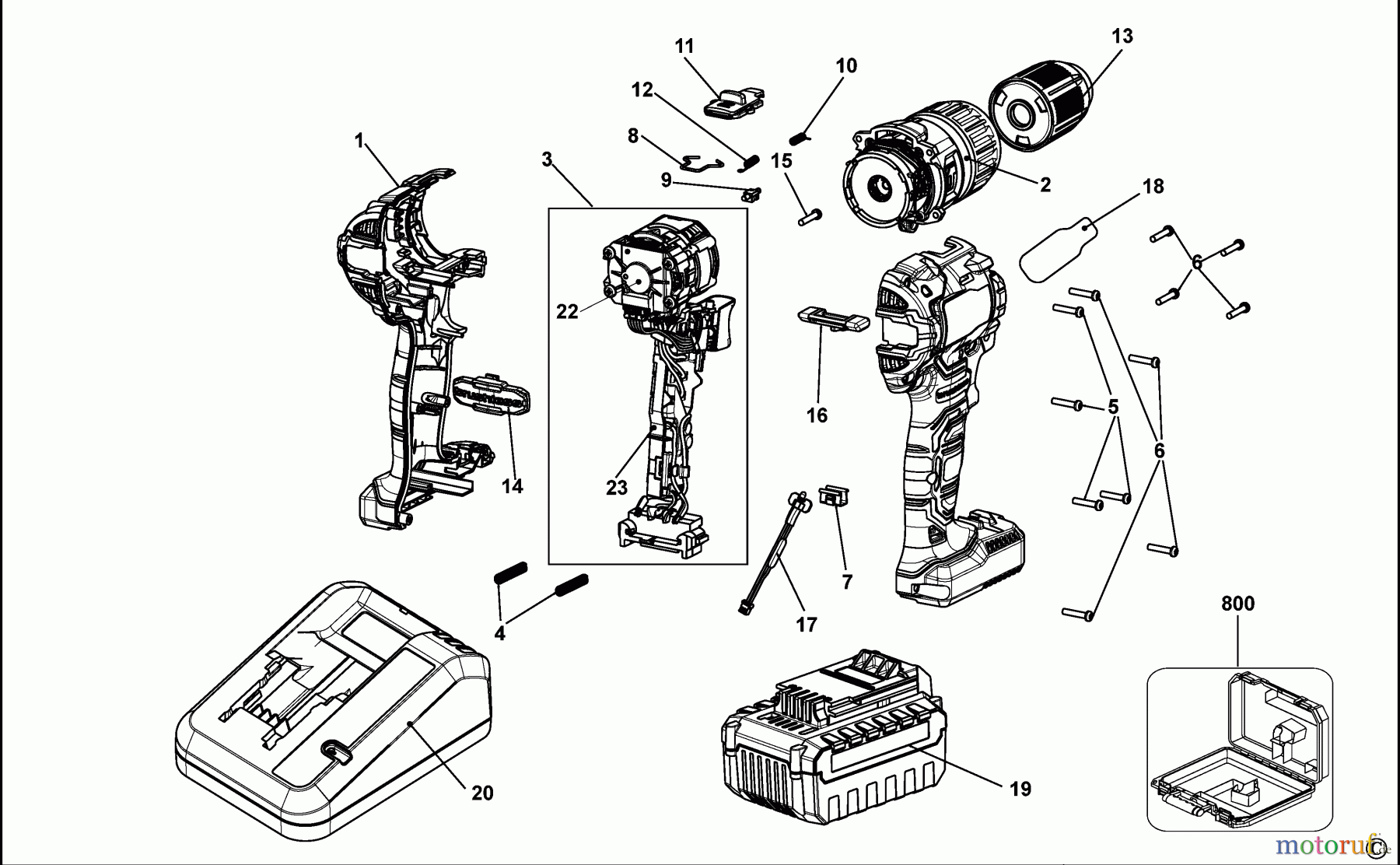 STANLEY CORDLESS DRILLS CDLS DRILLS 18V BOHRHAMMER SBH201 Seite 1