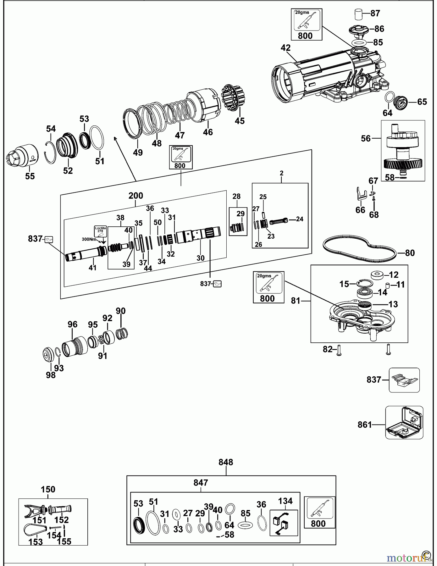  DEWALT Bohrhämmer Meisselhämmer MEISSELHAMMER D25811 Seite 2