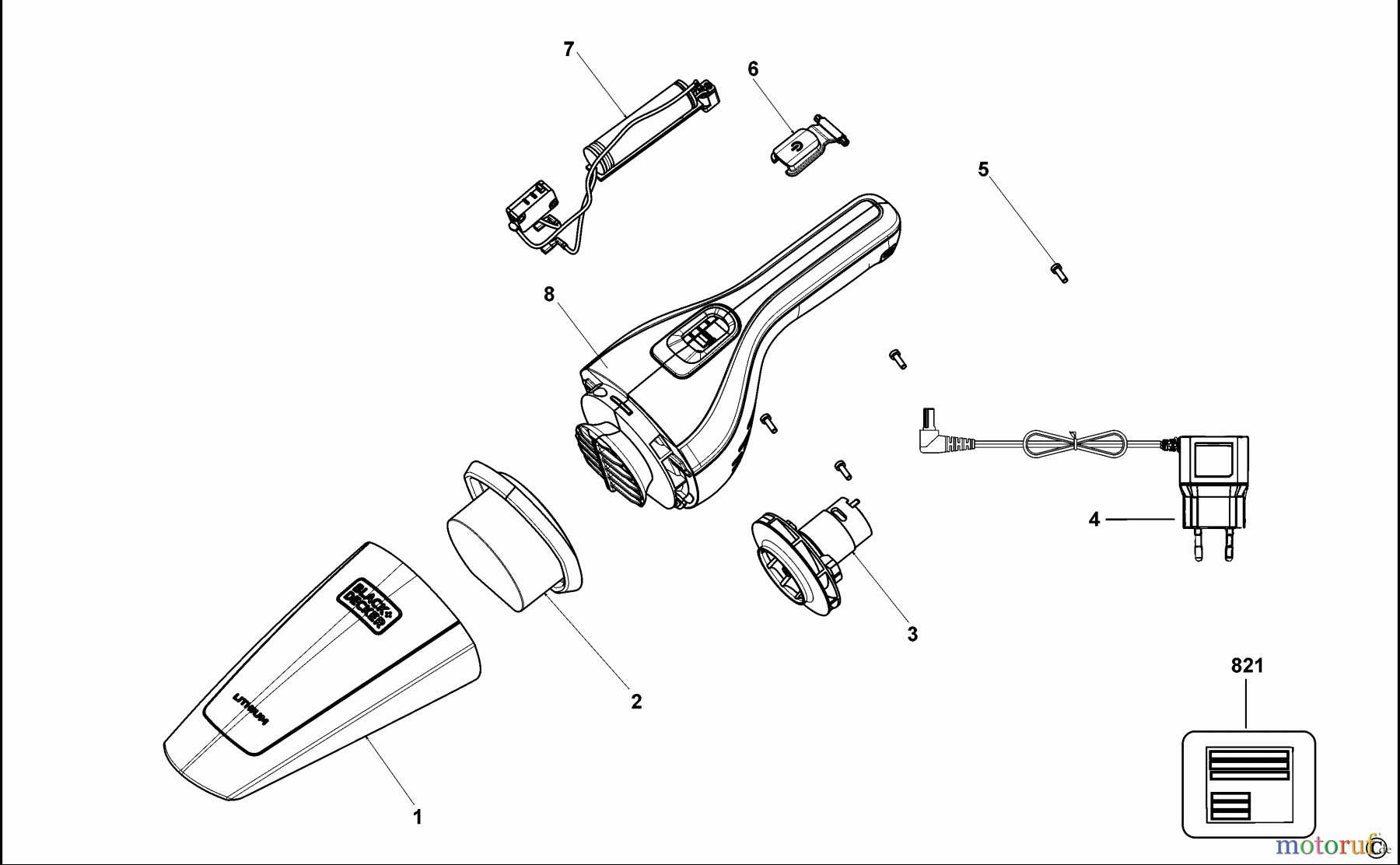 BLACK+DECKER HAUSHALT REINIGUNG STAUBSAUGER NVB115JM Seite 1