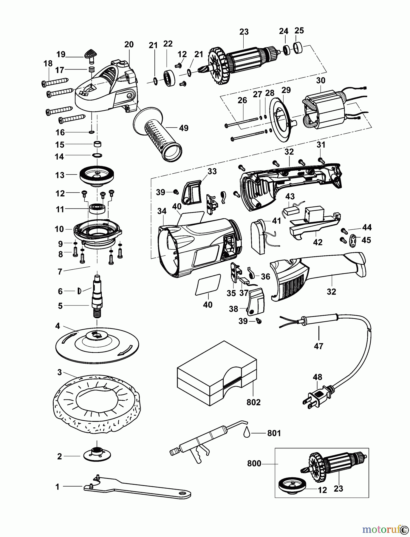  STANLEY METAL WORKING POLISHERS POLIERER STGP1318 Seite 1