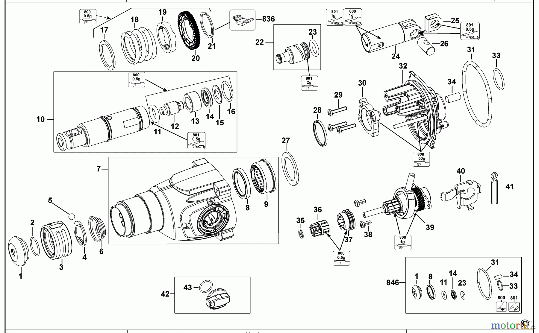  DEWALT AKKUBOHRER CDLS DRILLS 18V AKKU BOHRHAMMER DCH133NT Seite 1
