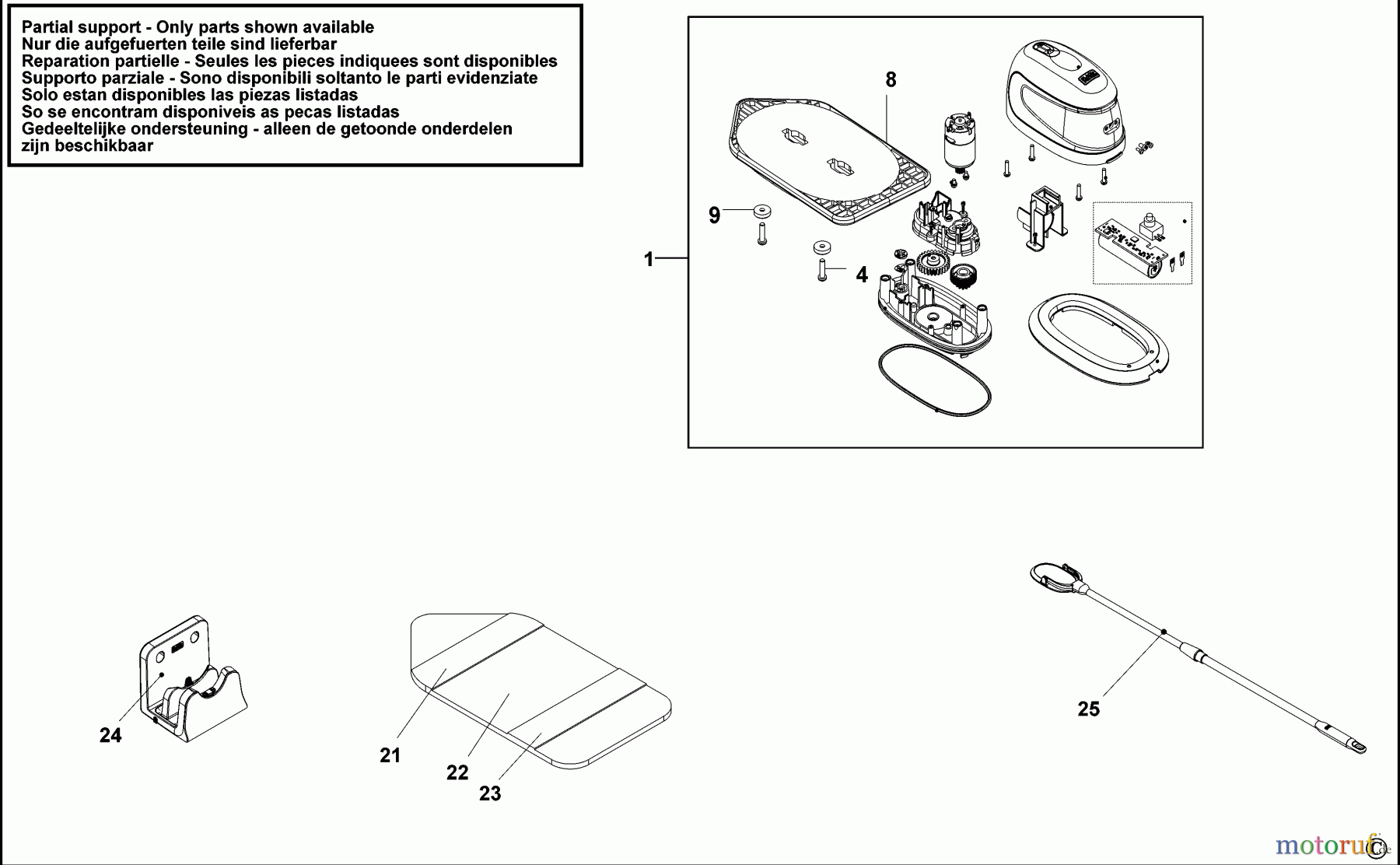 BLACK+DECKER HAUSHALT REINIGUNG SCHRUBBERBÜRSTE BHPC220 Seite 1