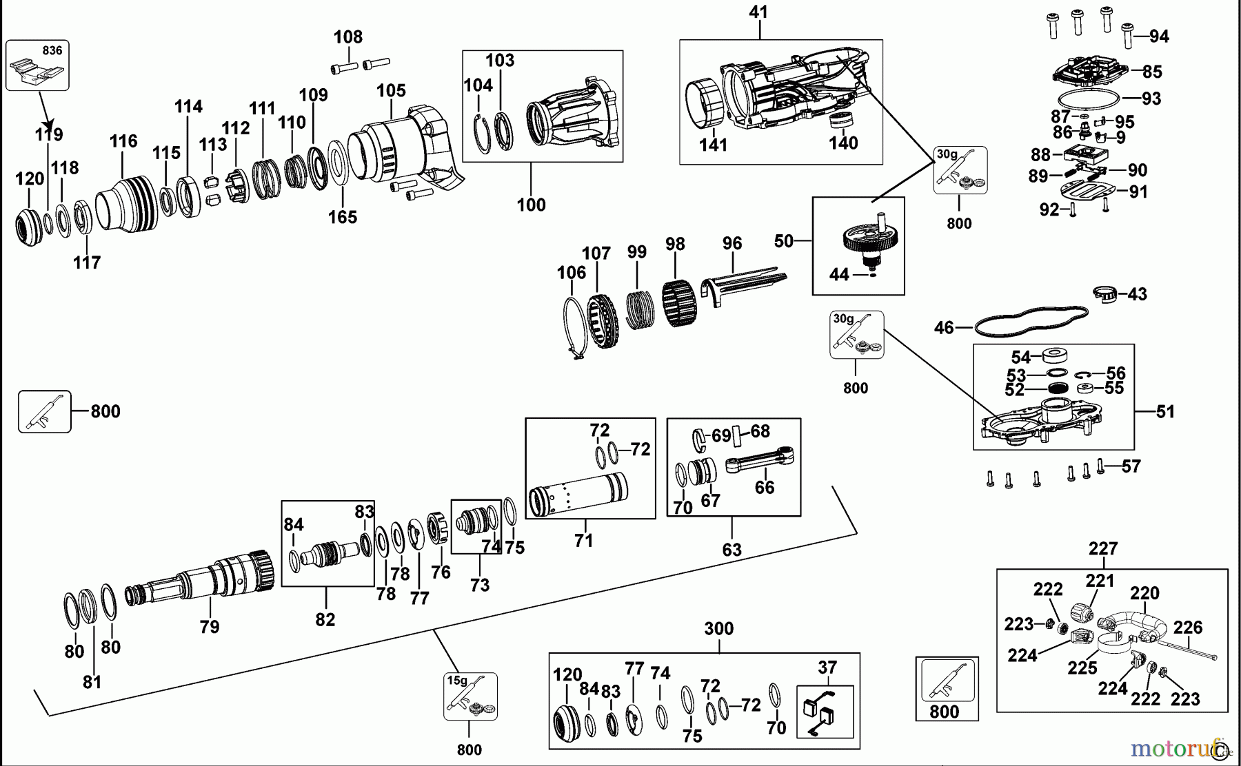 DEWALT Bohrhämmer Meisselhämmer MEISSELHAMMER D25872 Seite 2