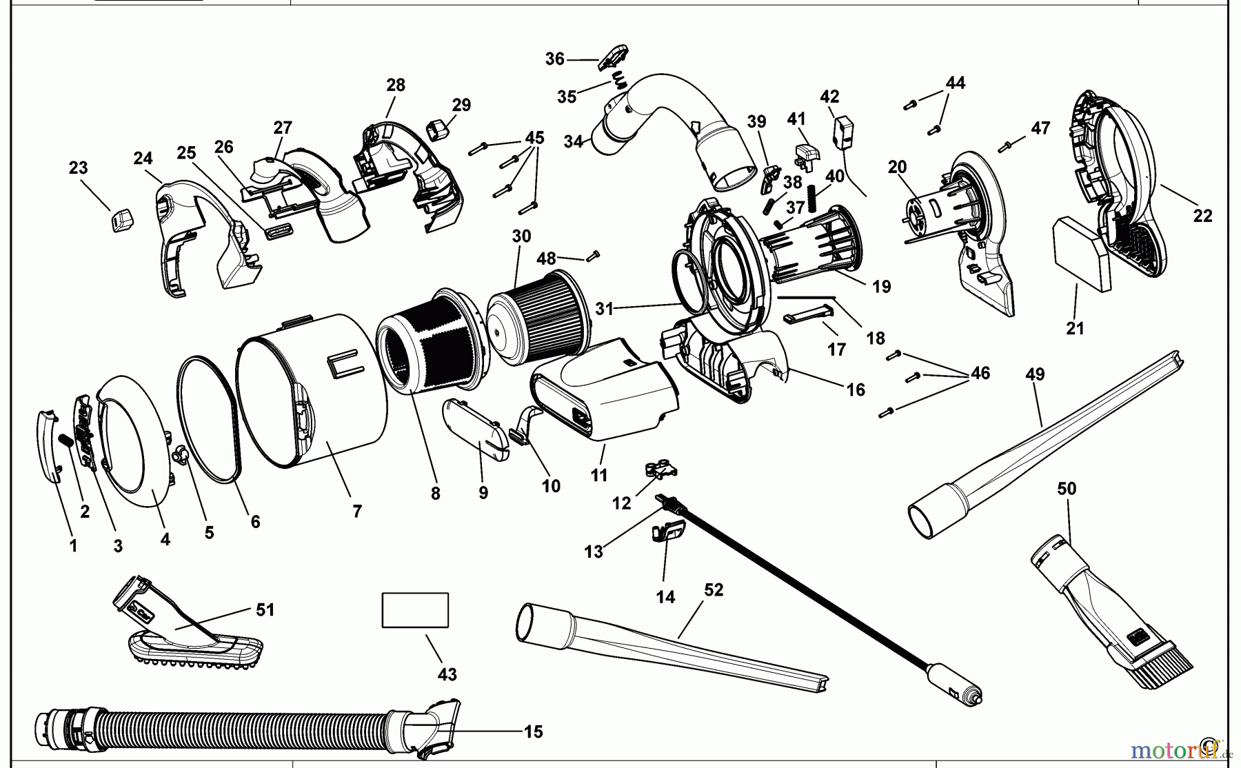 BLACK+DECKER HAUSHALT REINIGUNG AUTO STAUBSAUGER EPD1200AVA Seite 1