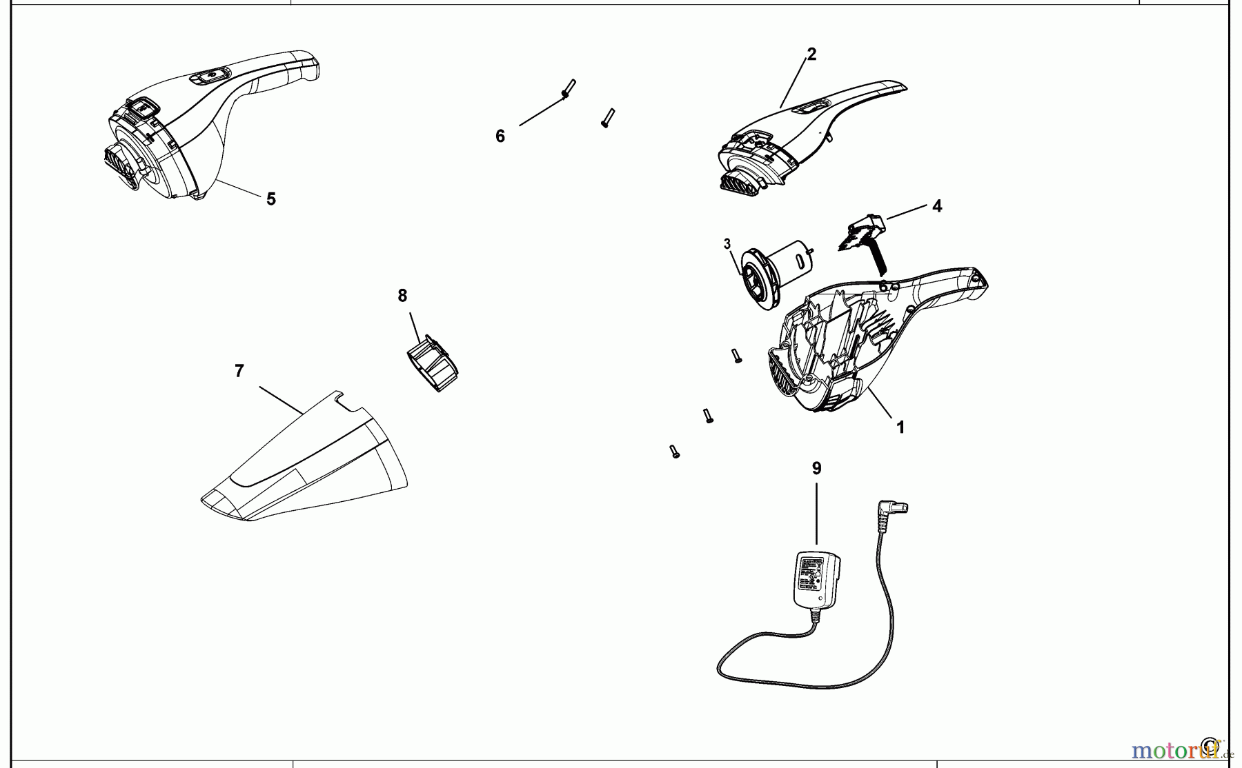 BLACK+DECKER HAUSHALT REINIGUNG STAUBSAUGER NVC115JLW Seite 1