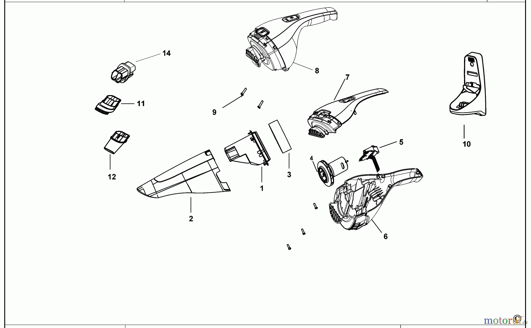 BLACK+DECKER HAUSHALT REINIGUNG STAUBSAUGER HNVC215WBK Seite 1